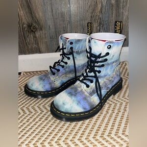 Dr. Martens size 7 women’s 1460 Pascal tie dye lace up boots nwot
